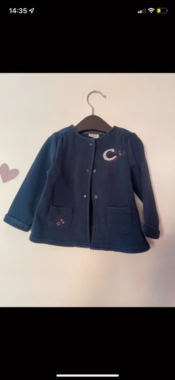 Veste tape à l’œil .