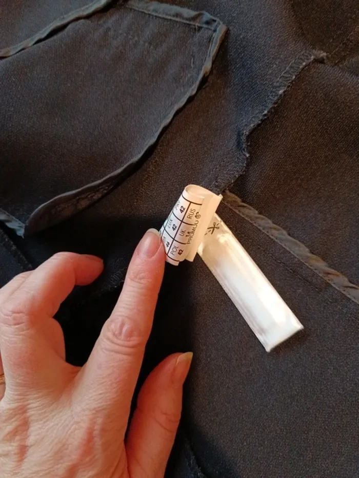 Veste noire de tailleur légère femme - photo numéro 4