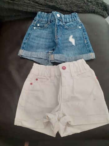Lot de 2 shorts