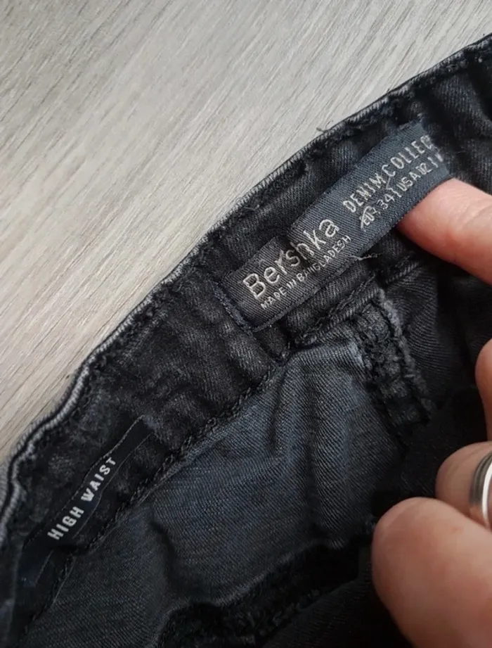 Short en jeans Bershka - photo numéro 4