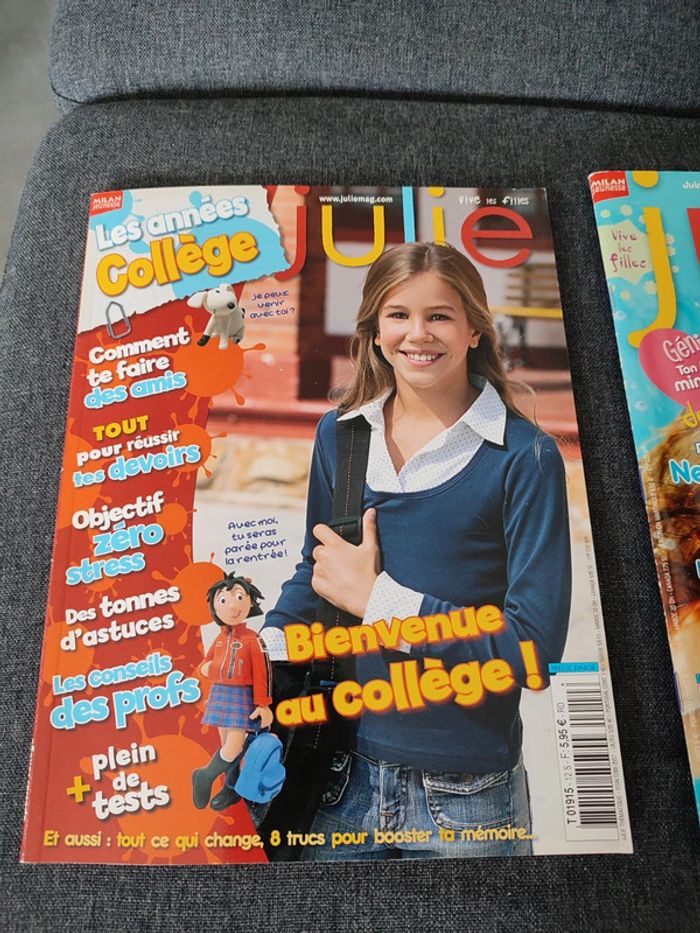 Lot de 2 magasine Julie - photo numéro 2