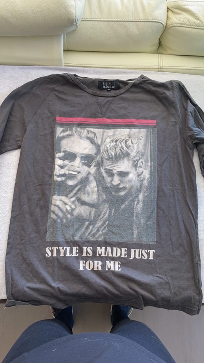 T-shirt manches longues Kaporal (gris), XL