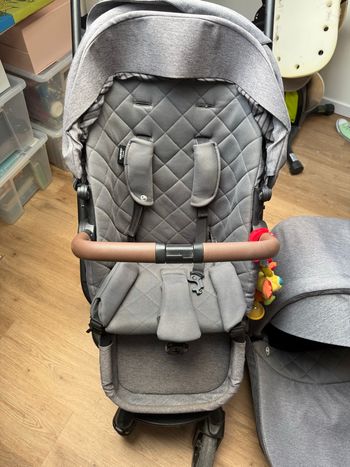 EasyWalker Poussette 2 en 1 Harvey³ Premium Diamond Grey