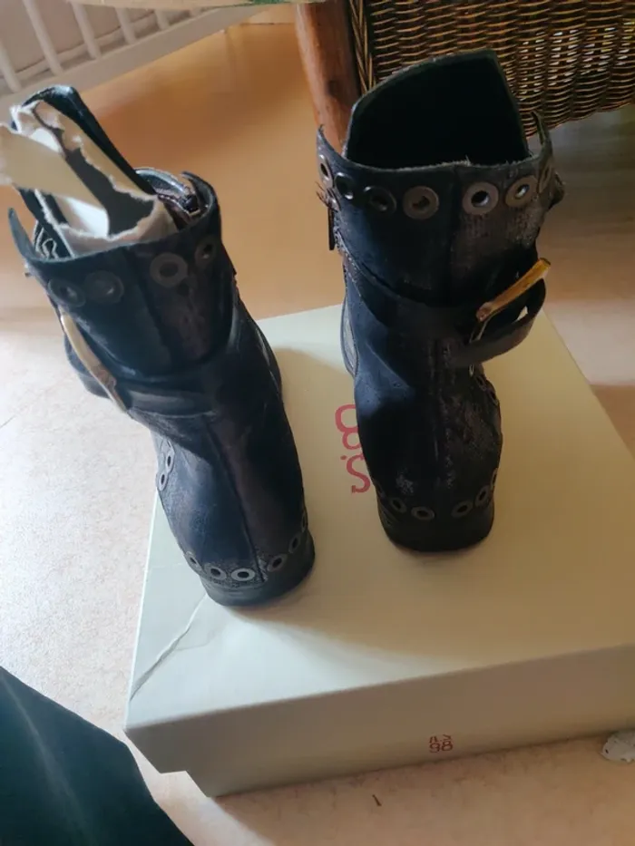 Bottine a lacets A.S.98 - photo numéro 4