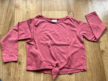 T-shirt court avec noeud - 5 ans 