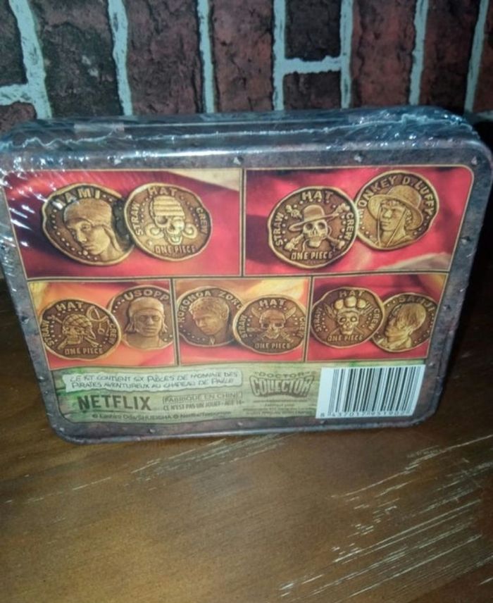 Coffret pièce de monnaie des pirates One piece - photo numéro 2