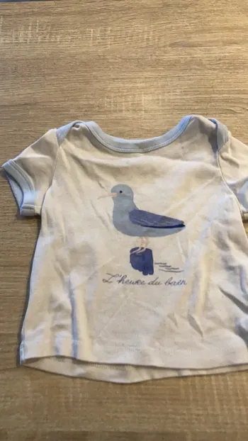 Tee shirt 9mois cyrillus