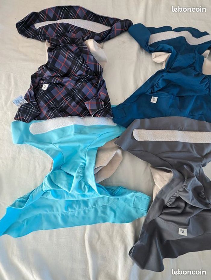 Lot de 4 couches lavables  hamac Taille M - photo numéro 2