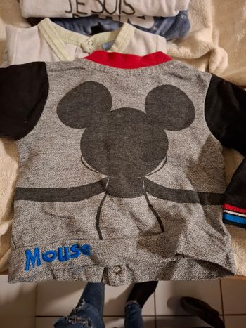 2 veste mickey mousse 5 body disney 2 pyjama disney