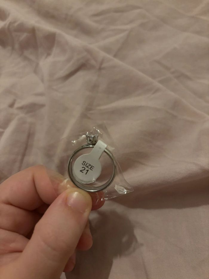 Bague acier inoxydable