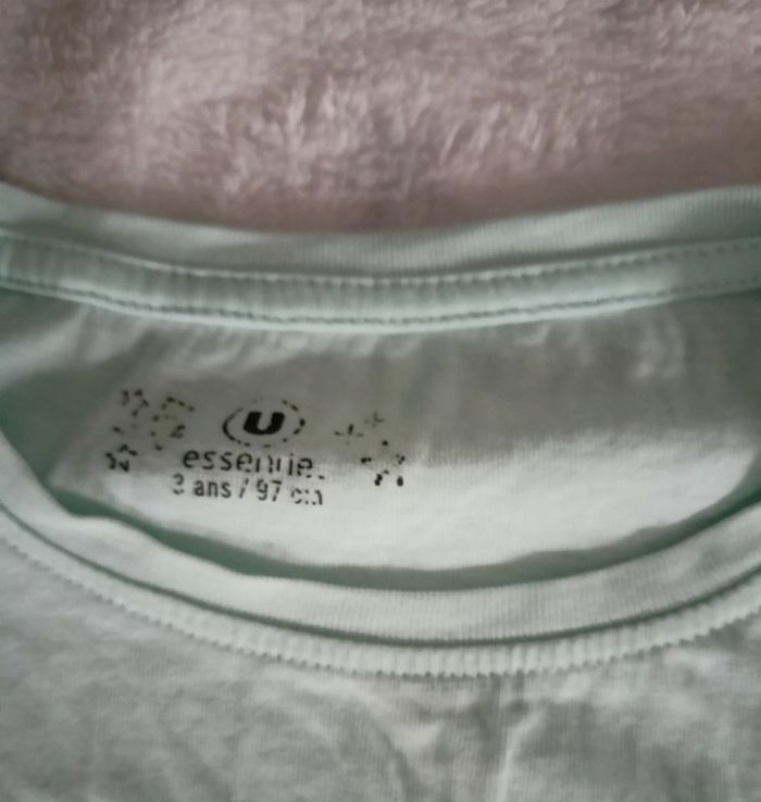 T-shirt 3 ans U Essentiel - photo numéro 3
