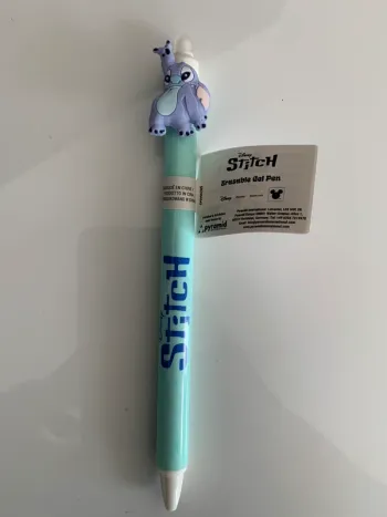 Stylo à gel effaçable Stitch (turquoise)