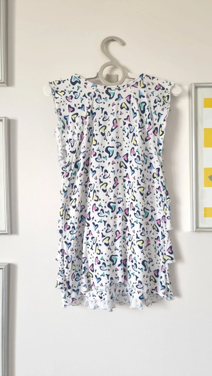 Tunique legere coeur C&A taille 4ans - photo numéro 2