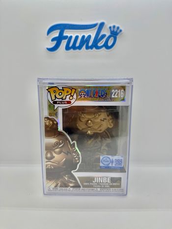 Funko Pop One Piece Jinbe 2216 Bronze Statue