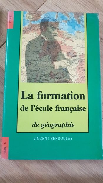 La formation de l'école française de géographie