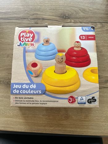 Jeu de dé couleur playtive
