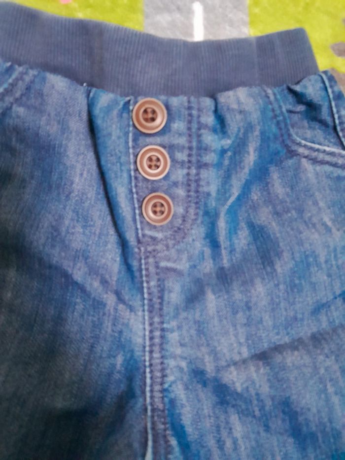 Jeans sarouel tape à l 😉 6mois 👦 - photo numéro 2