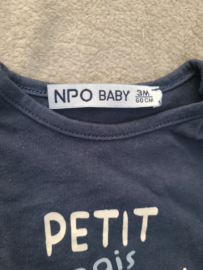 👶Tee-shirt manches longue 3mois 60cm👶 - photo numéro 2