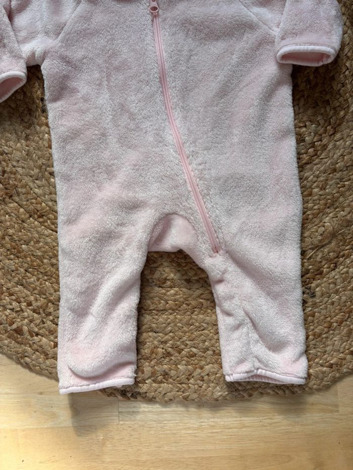 🌺Combinaison lapin rose en fausse fourrure Taille 6-12mois/68-80cm🌺 - photo numéro 5