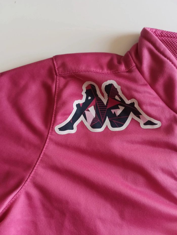 Veste gilet zippé fille Kappa taille 8 ans - photo numéro 4