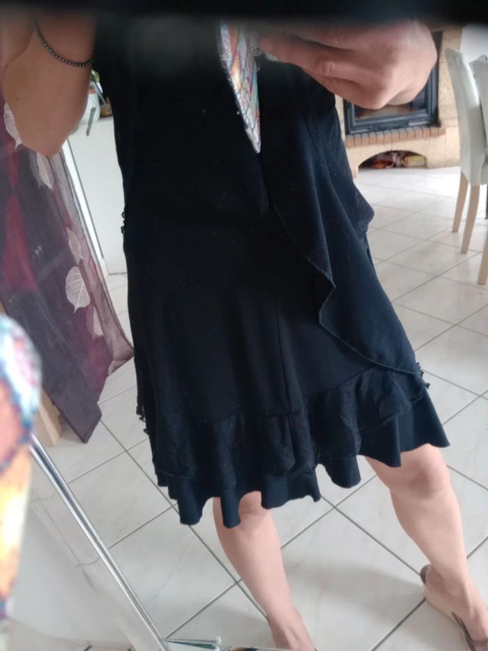 Robe 38 noire pailletée c85 - photo numéro 9