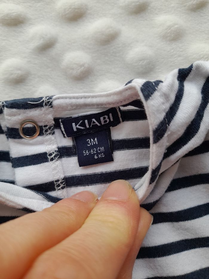 Maillot manches longues kiabi 3 mois - photo numéro 2