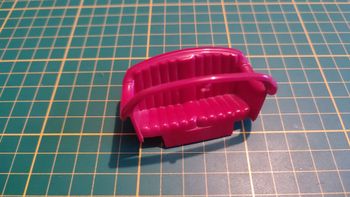 Banquette siège pièce détachée miniature Bburago Burago Alfa Romeo 2300 spider 1932 1/18 1/18e 1/18è