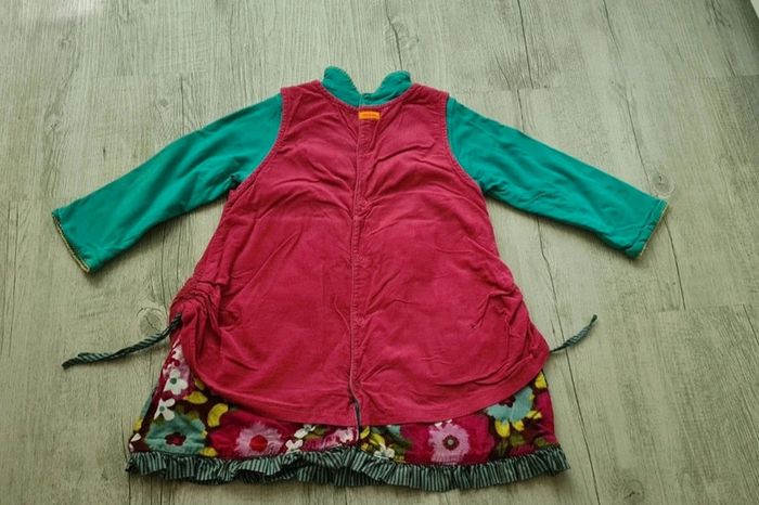 Robe à manches longues Catimini, 2 ans. - photo numéro 2
