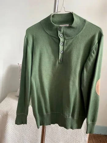 Pull mi saison en fil de coton Bonbon.