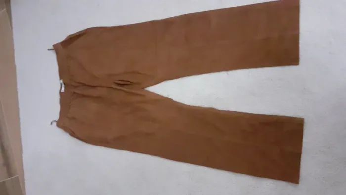 Magnifique pantalon Daim Mango - photo numéro 9