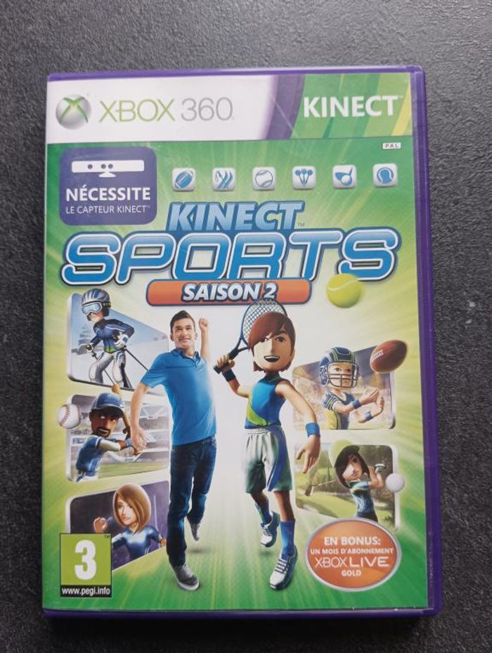 Microsoft - Xbox 360 - Kinect sports - Saison 2