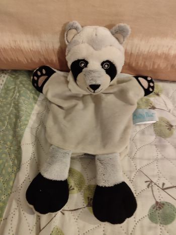 Doudou raton laveur baby nat'