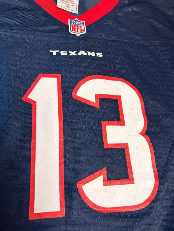 Maillot NFL Houston Texans #13 Miller signé - photo numéro 9