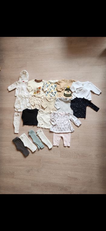 Lot vêtements fille – Taille 3 mois (19 pieces)