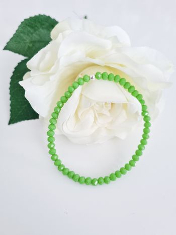 Bracelet vert anis