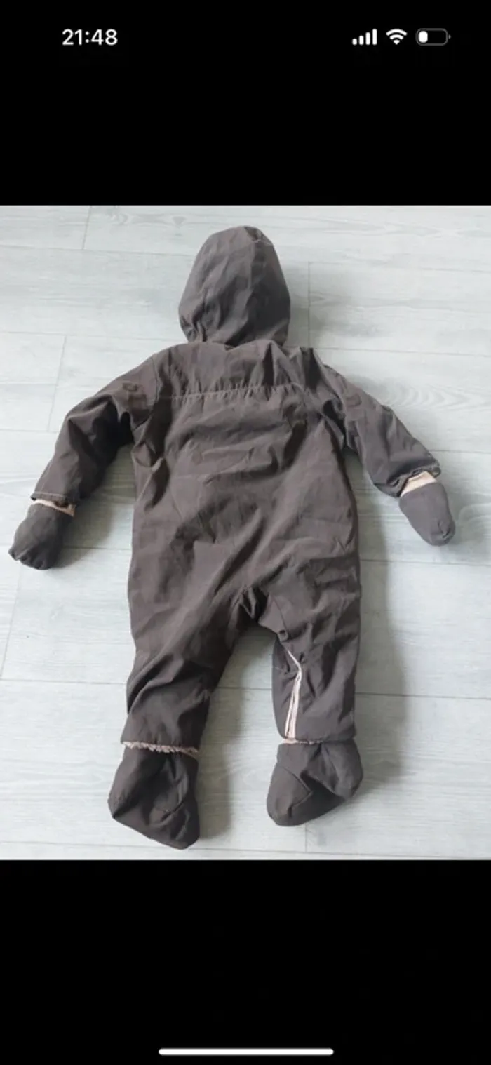 Combinaison pilote Sergent Major taille 18 mois - photo numéro 3