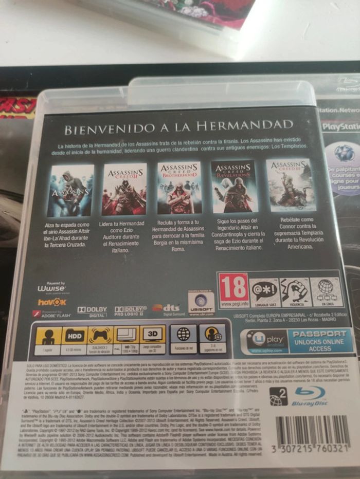 Assassin's Creed héritage collection PS3 - photo numéro 2