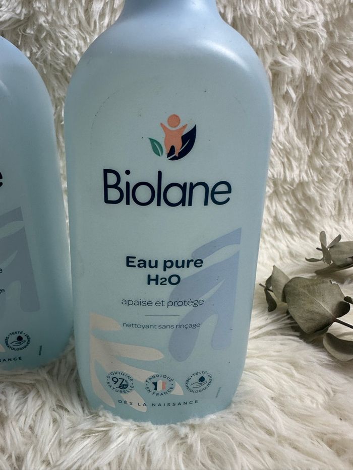 Lot de 2 eaux nettoyantes Biolane - photo numéro 3