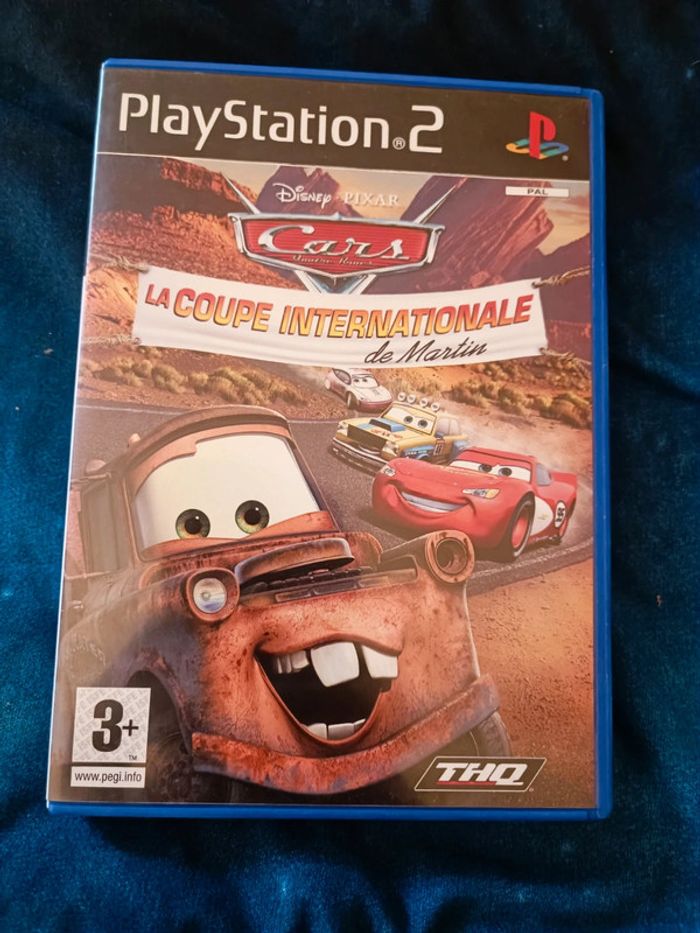 Jeu ps2 Cars la coupe internationale de Martin