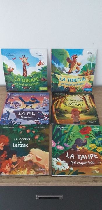 Lot de 6 livres