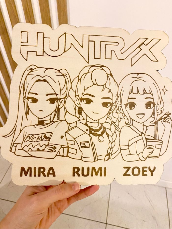 Poster bois huntrix - photo numéro 2