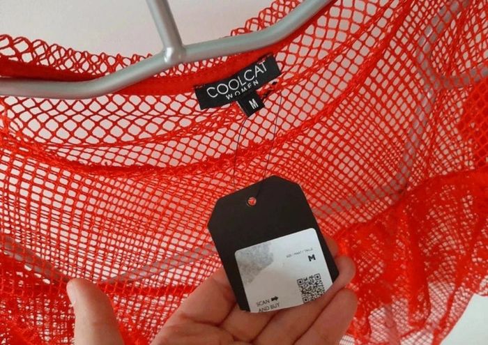 Top rouge filet - photo numéro 4