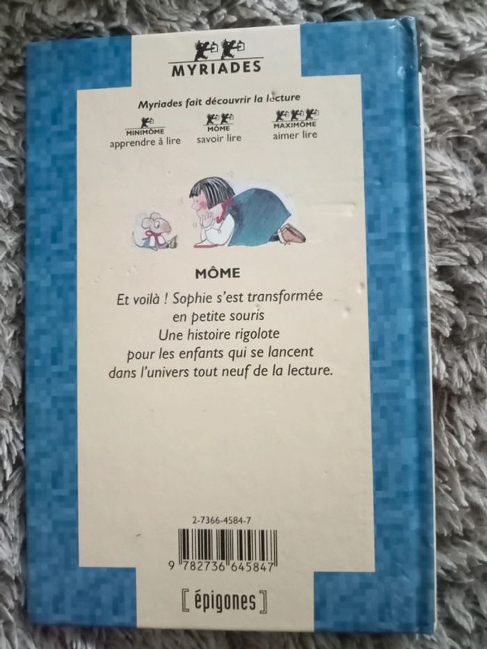 Livre pour enfants Sophie la souris - photo numéro 2