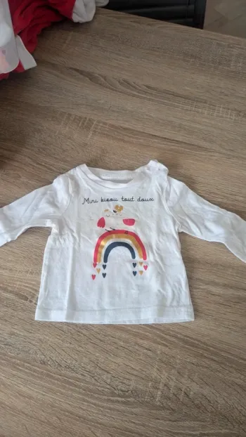 T-shirt manches longues filles