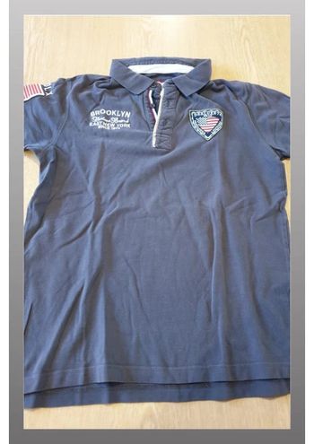 Polo homme Deeluxe 74 M gris