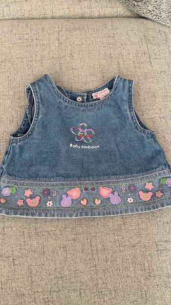 Débardeur jeans 6m