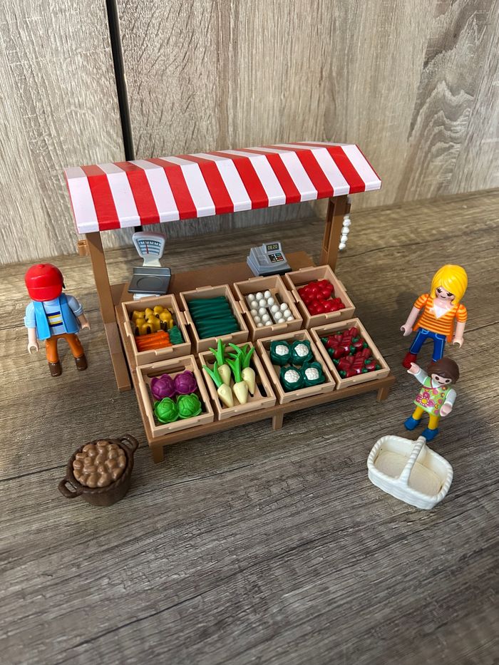 Playmobil marché - photo numéro 2