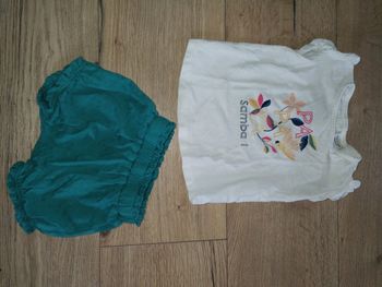 Ensemble short tee shirt