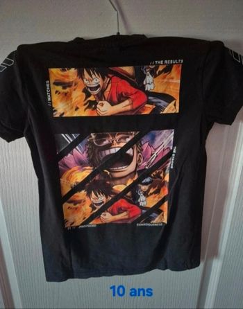 T-shirt One Piece – Taille 10 ans – Très bon état