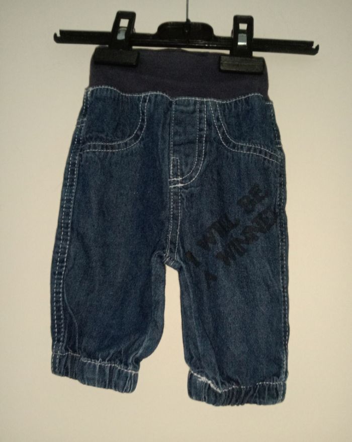 Pantalon grain de blé taille 0/1 mois